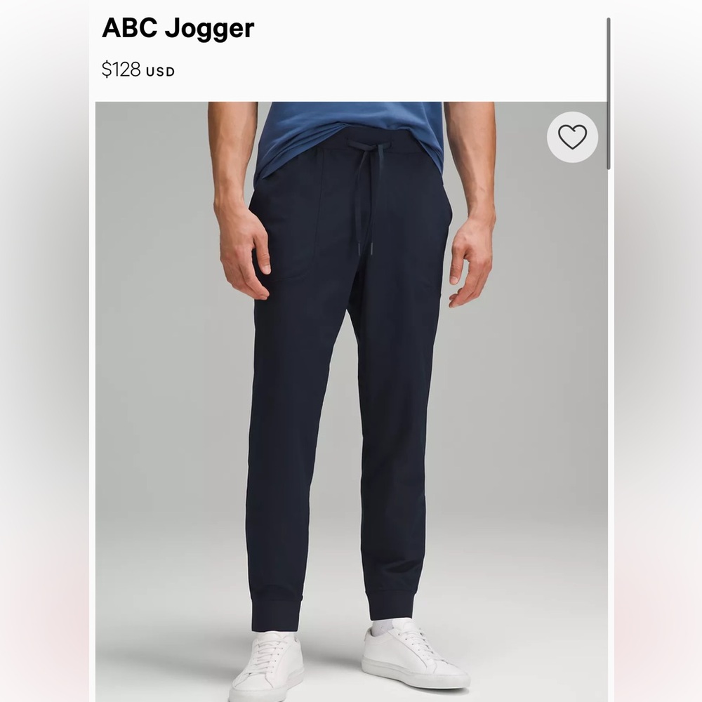 NWT Lululemon ABC Jogger